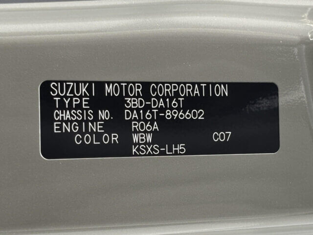 2025 SUZUKI CARRY TRUCK