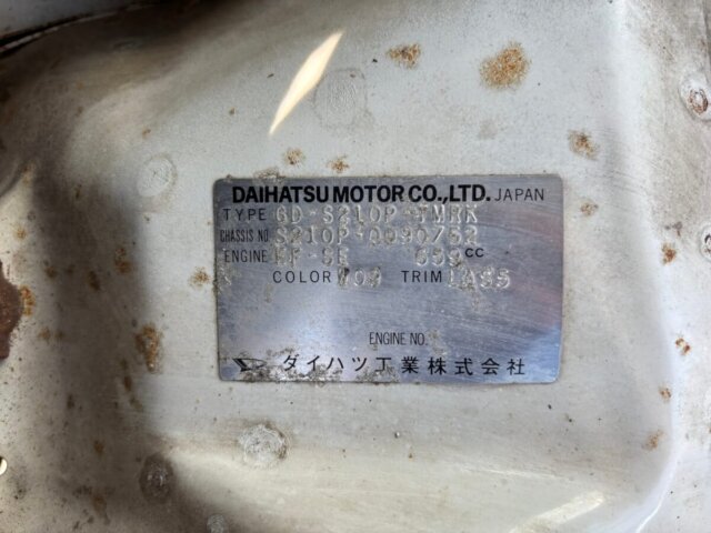 2000 DAIHATSU HIJET TRUCK
