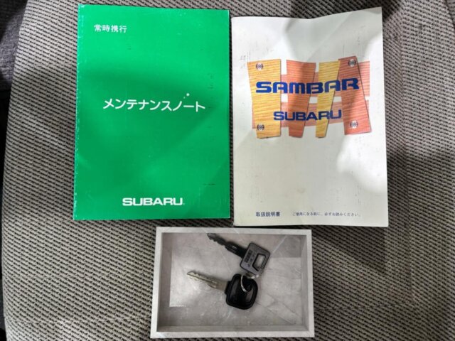 2000 SUBARU SAMBAR VAN