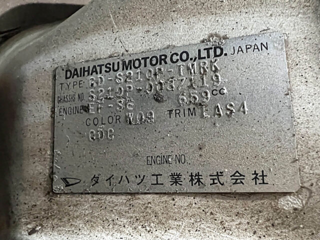 1991 MITSUBISHI MINICAB TRUCK