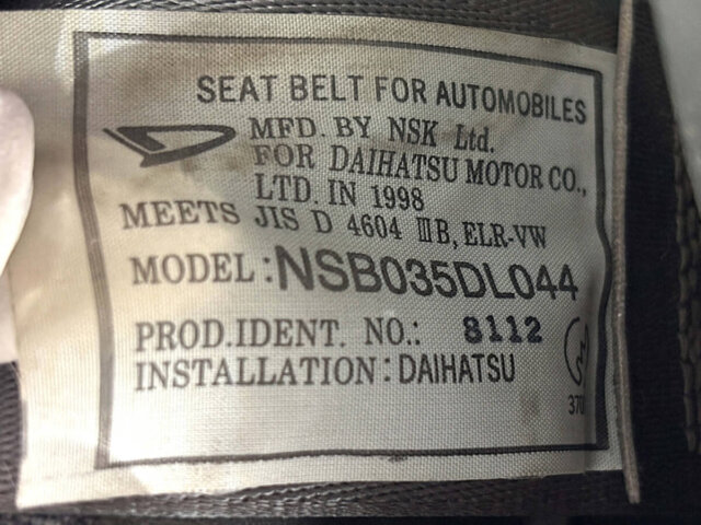 1998 DAIHATSU HIJET VAN