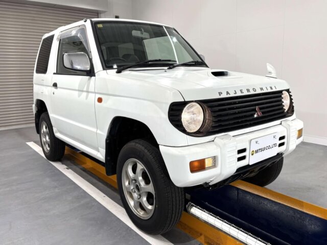 For sale 1998 Mitsubishi pajeromini H56A-5229036 #Japanese #keisuv #minisuv #4wd #mitsubishi #pajeromini #uk