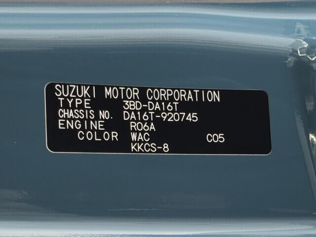 2026 SUZUKI CARRY TRUCK