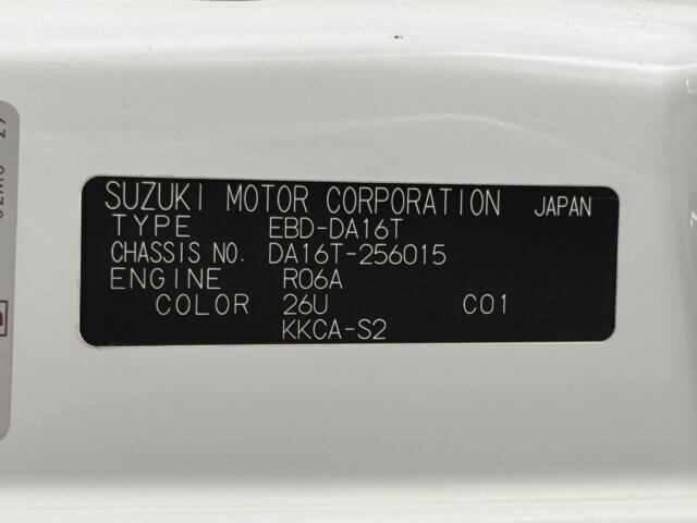 2015 SUZUKI CARRY TRUCK